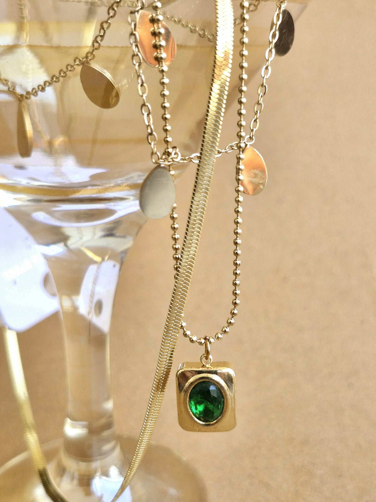 Emerald Green Necklace