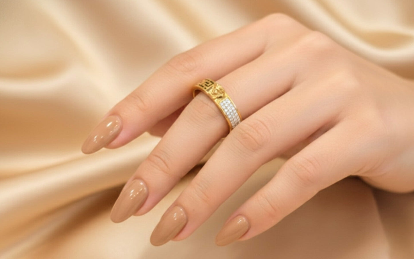 Empire Medusa Meander Ring