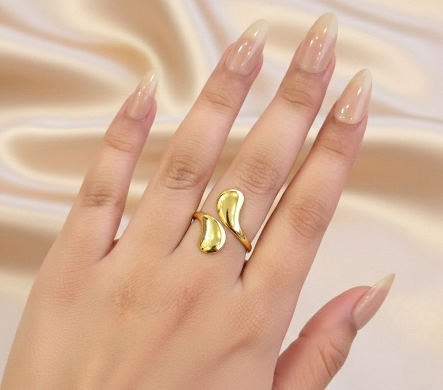 Eternity Window Ring Adjustable