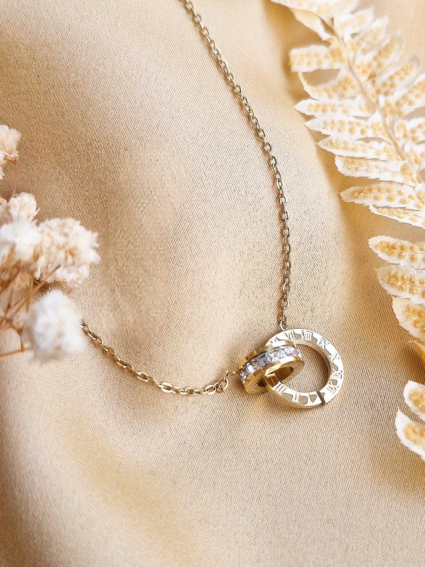 Diamond Bond Necklace