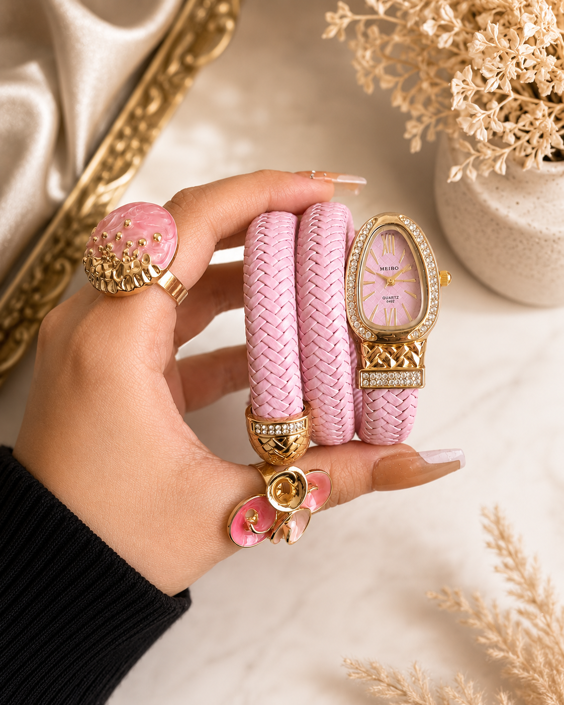 Luxury Wrap Bracelet Watch for Women