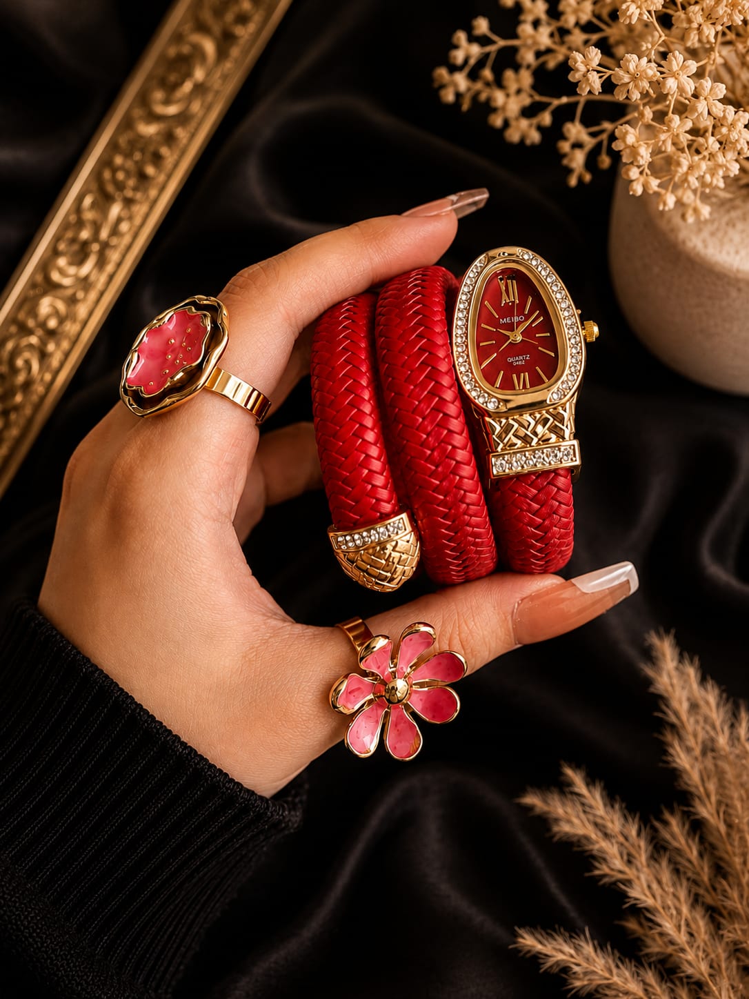 Opulent Gold Bangle Gift Set