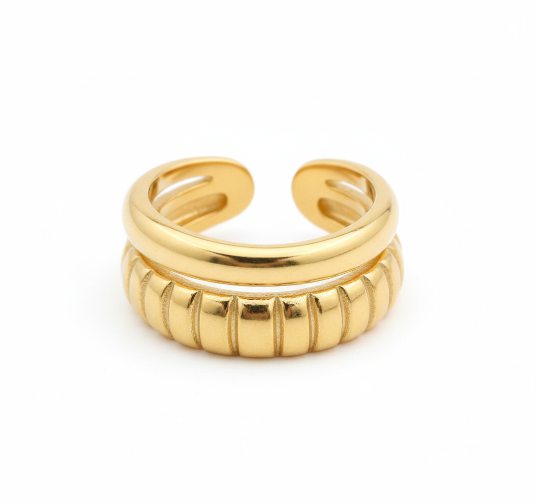 Double layer Ring