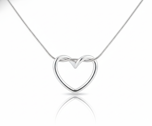Sterling Embrace Necklace