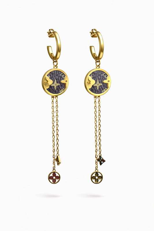 Luxury Charm Tassel Earrings for Women