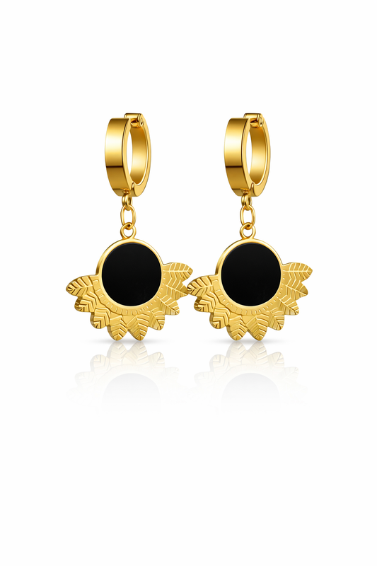 Midnight Sun Luxe Drop Earrings