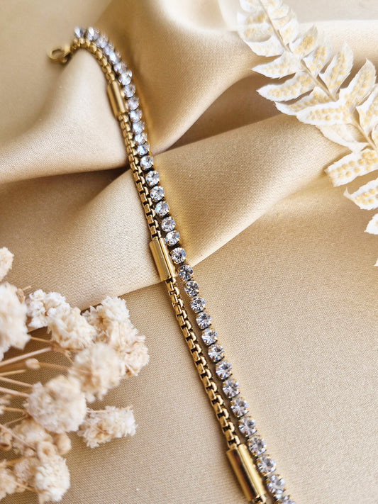 Trendy 2 layer Bracelet