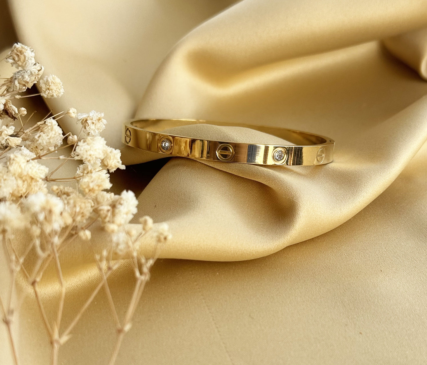 Gold Cartier Handcuff