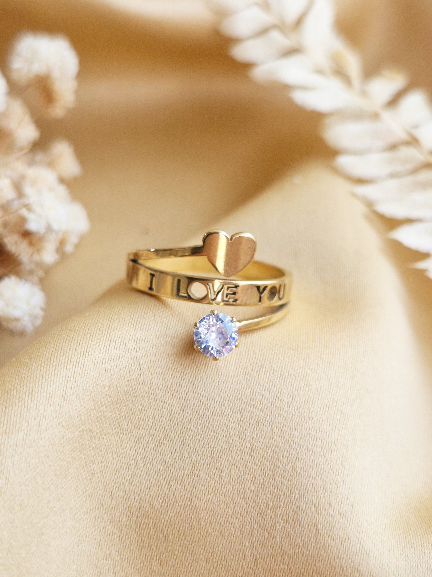 Endless Love Gold Plated Ring