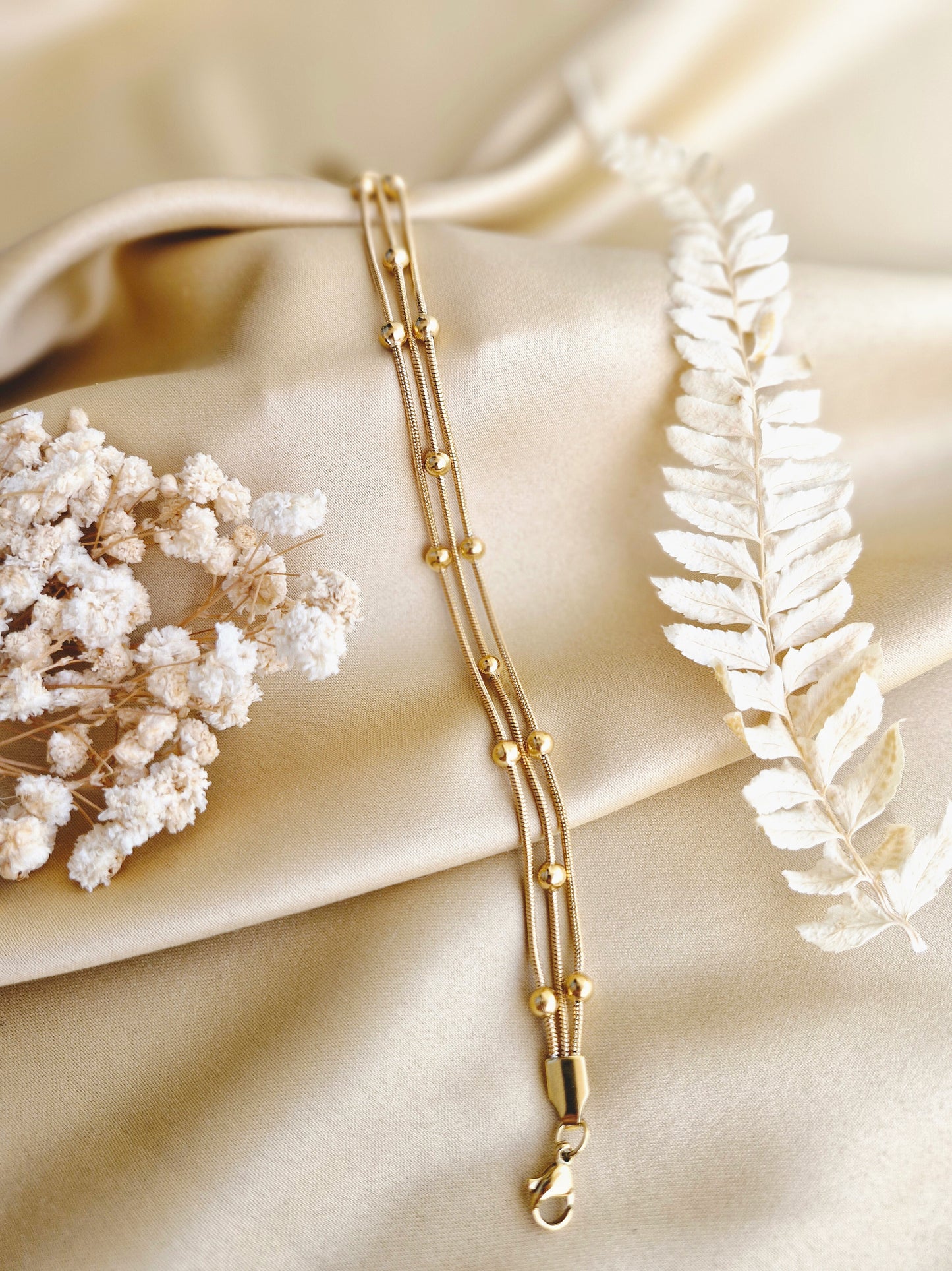 3 Layer Ball Bracelet