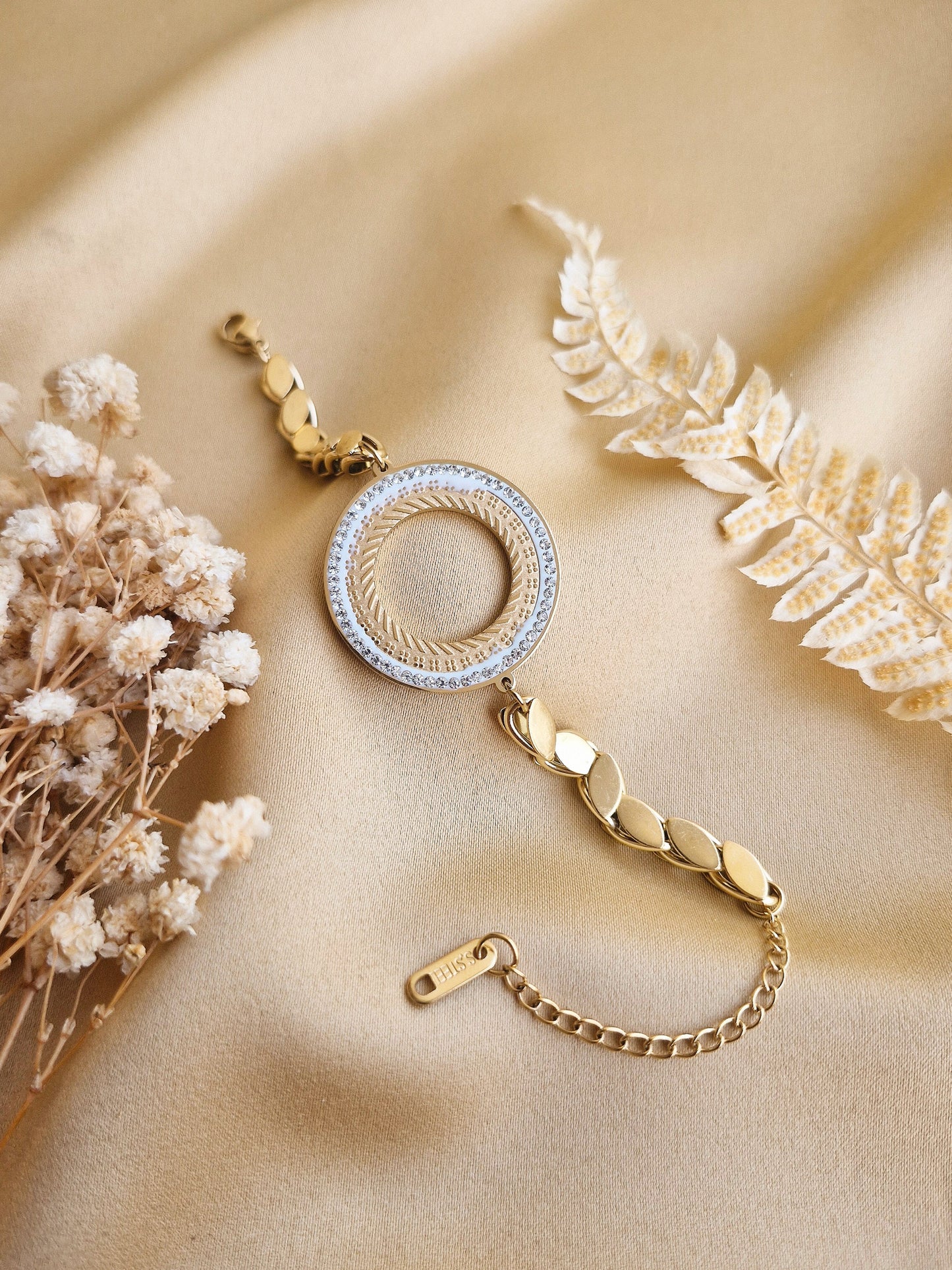 Starlight Weave Gold Bracelet