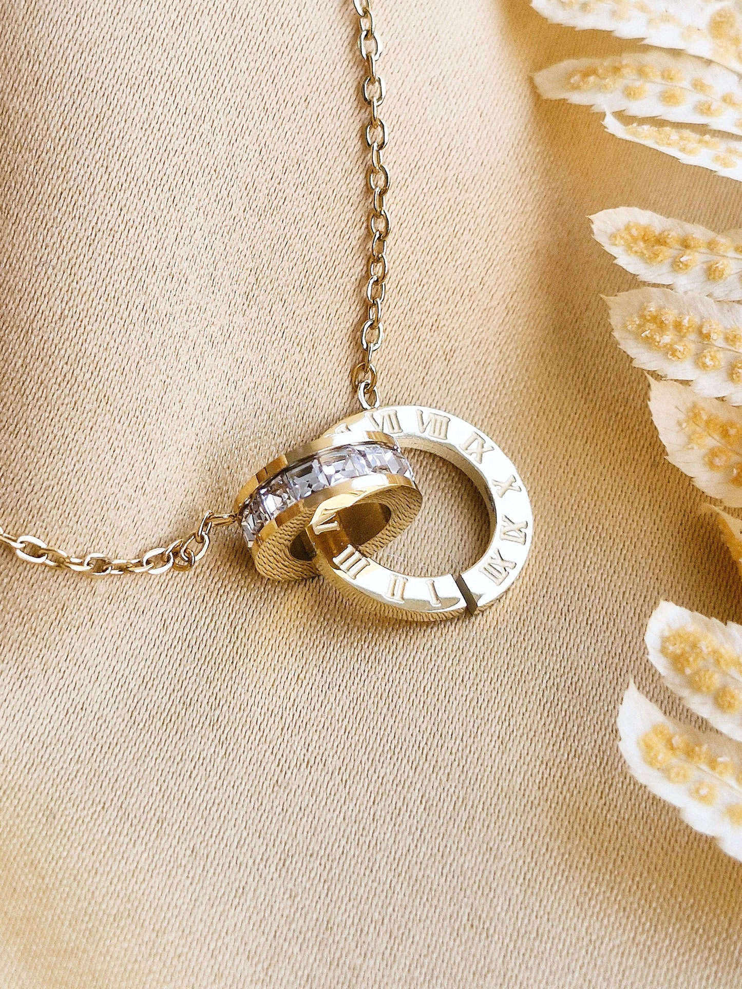 Diamond Bond Necklace