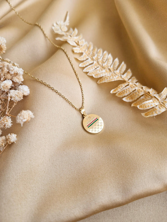 Designer Disc Necklace